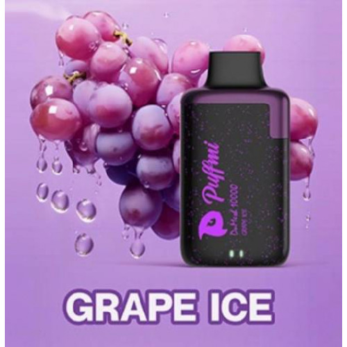 Электронная сигарета PuffMi DuMesh 10 000 Виноград лёд
